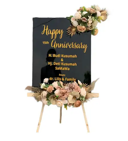 Papan Bunga Akrilik Pauh Duo